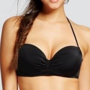 Shade and shore lightly lined halter swim top